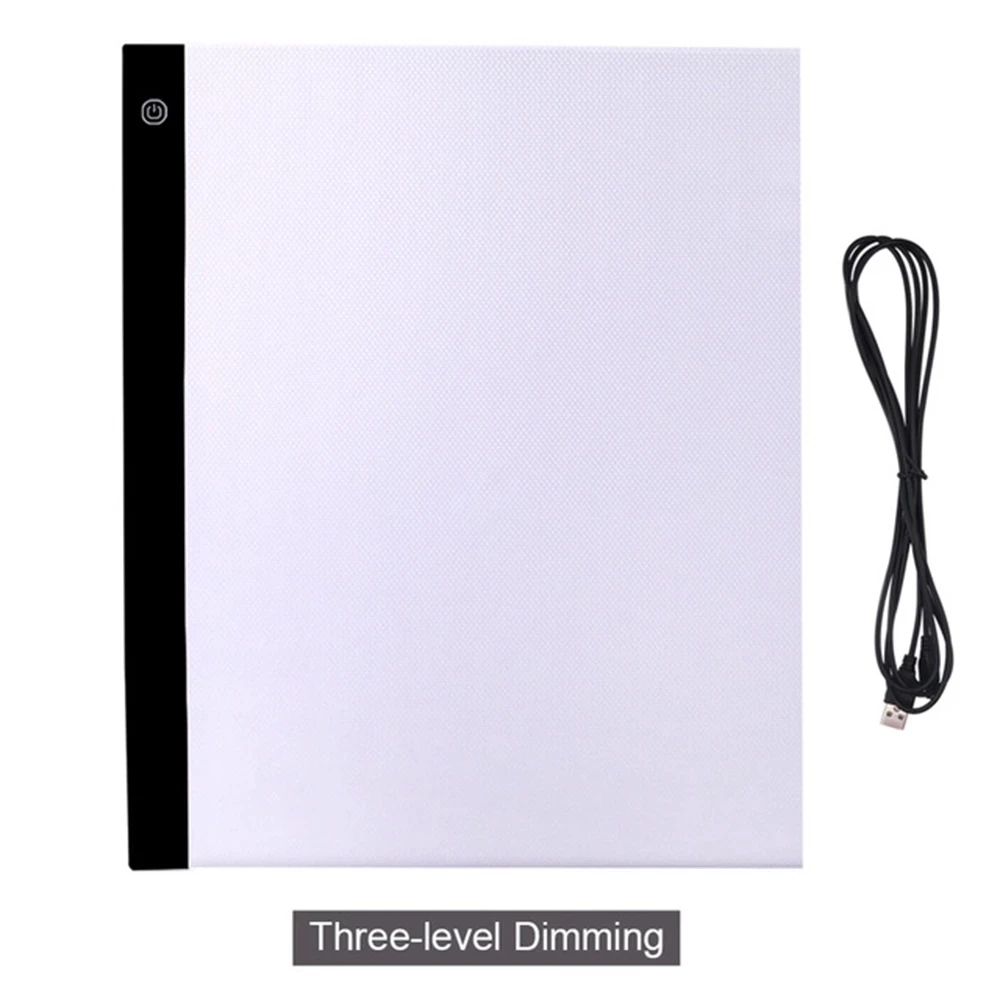 

A3! Dimmable Ultra Thin A3 LED Light Tablet Pad Apply to EU/UK/AU/US/USB Plug Diamond Embroidery Diamond Painting Cross Stitch
