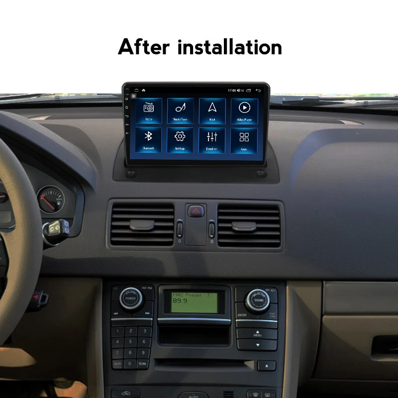 Автомобильный радиоприемник на Android 10 0 DSP Carplay для Volvo XC90 2002-2014 мультимедийный