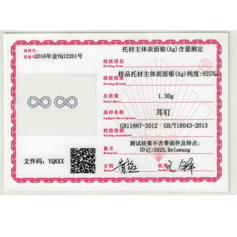 Простые серьги-гвоздики с цифрами и на удачу из стерлингового серебра подарок