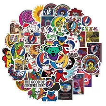10/30/50pcs Grateful Dead Rock Singers Stickers For Skateboard Bicycle Car Laptop Computer Phone DIY Waterproof Graffiti Sticker 10/30/50pcs Grateful Dead Rock Singers Stickers For Skateboard Bicycle Car Laptop Computer Phone DIY Waterproof Graffiti Sticker