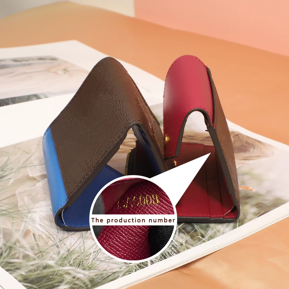 

Top Quality Luxury Designer Folding Wallet Cute Coin Purse Female Bag Women's Wallet Casual Summer Bags 2021 Free Shipping