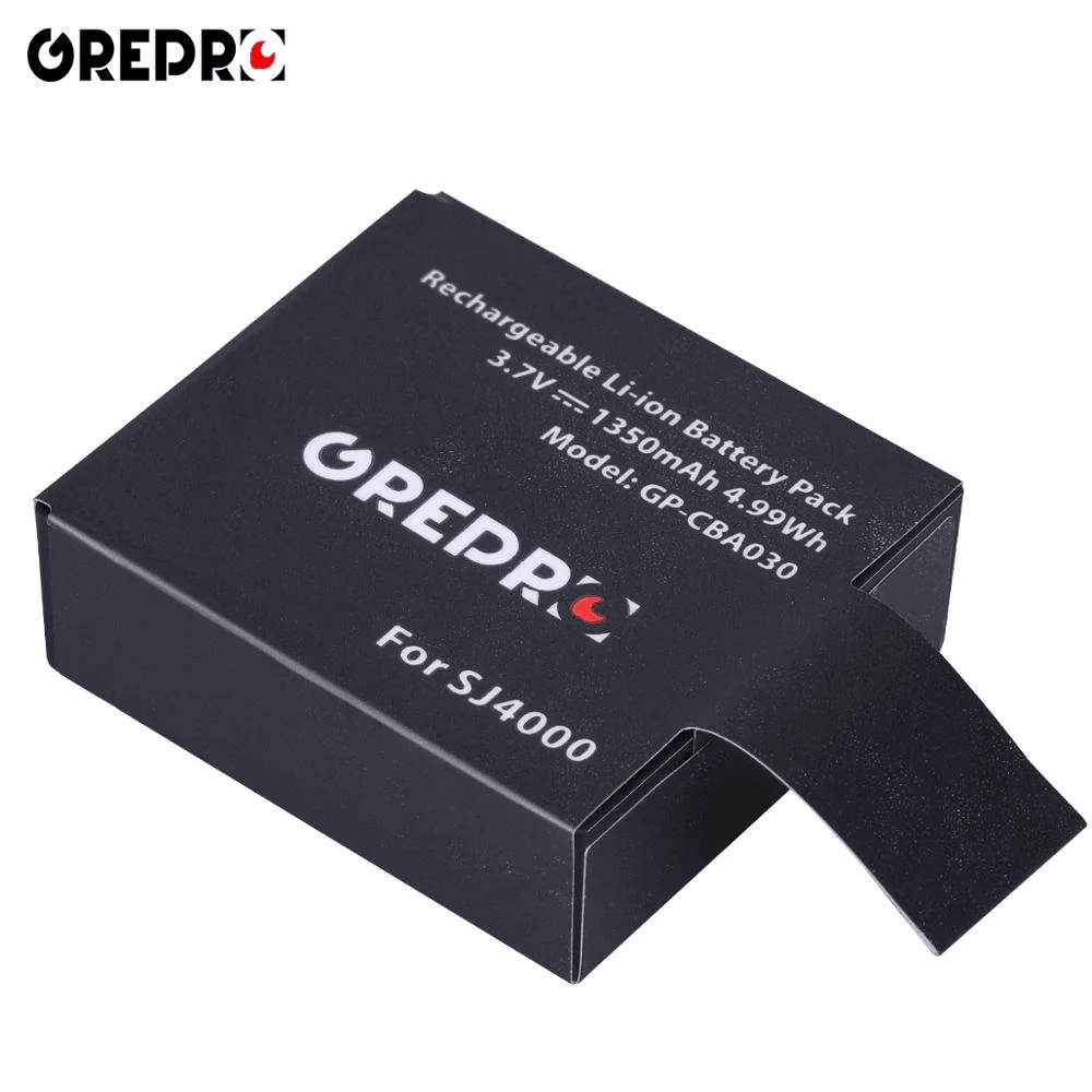 

Rechargeable PG1050 SJ4000 Battery for SJ4000, WiFi, SJ5000, WiFi, SJ6000, SJ5000x, SJ8000, H8, H9, M10, GIT-LB101 Sports Action