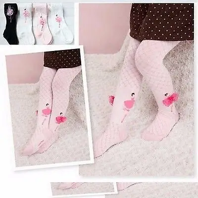 2020 летние розовые белые балетные колготки для маленьких девочек цветочные