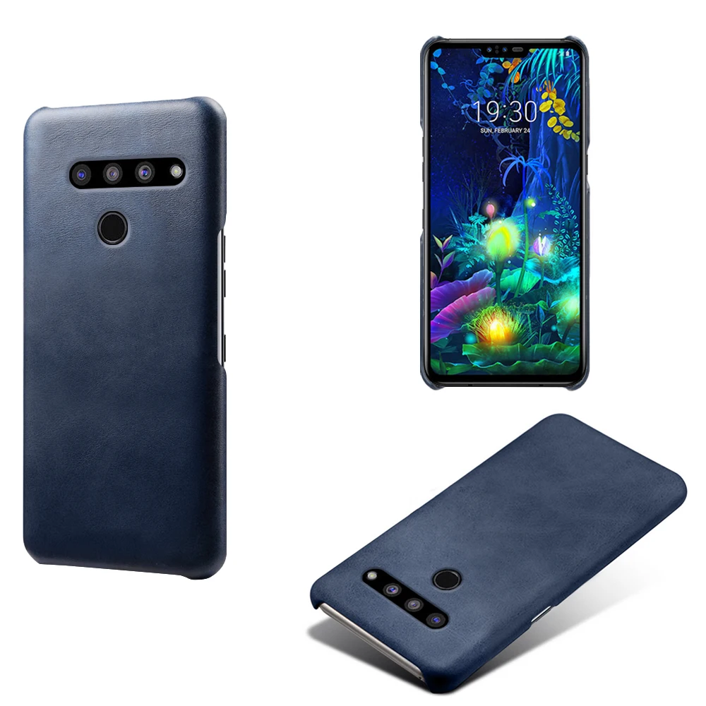 Роскошная телячья кожа с рисунком для LG G8X G8S G7 G8 ThinQ V50S V50 V60 V40 K61 K51S K41S K50 Q60 Stylo 5 6 Velvet