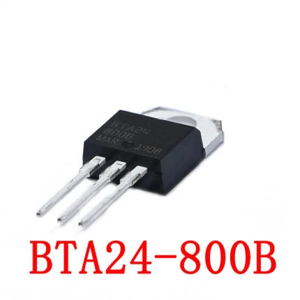 

10PCS BTA24-800B TO-220 BTA24-800 TO220 BTA24 24-800B