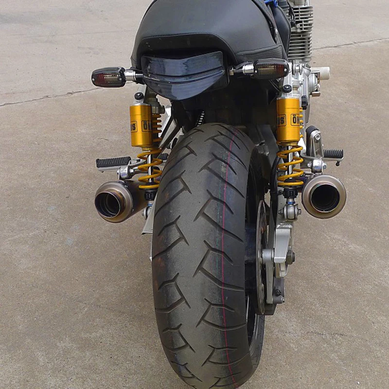 

Motorcycle Full System Exhaust Muffler Pipe Link Pipe Titanium Alloy Slip on Escape FOR Yamaha XJR1300