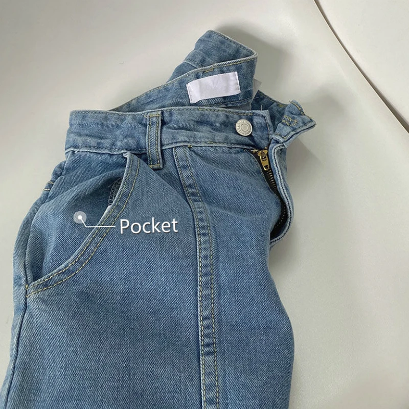 

Shorts Women Vintage Ins Summer Denim Trendy High Waist Harajuku College Girls Simple Streetwear Pocket Leisure Femme Clothing
