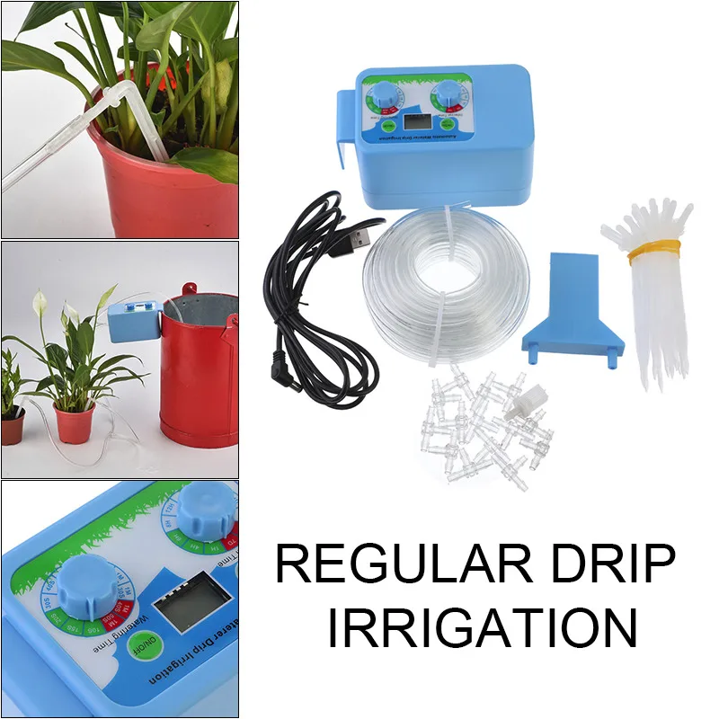 

Automatic Micro Home Drip Irrigation Watering Kits System DIY Sprinkler With Smart Controller For Garden Micro Flow Dripper