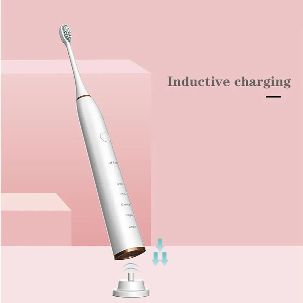 

Магнитная левитационная звуковая электрическая зубная щетка от производителя, автоматическая Водонепроницаемая зубная щетка, Индуктивна...