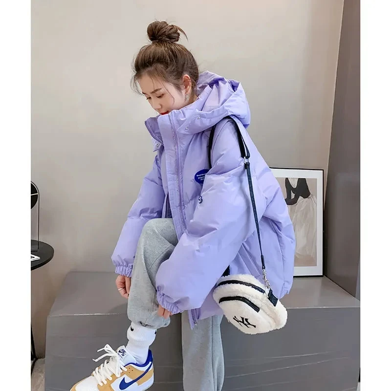 Winter Women Jacket Warm and Thick Down Jacket Korean Girl Student Jacket Coat Loose Short 2021  Puffer Jackets Bubble Coat