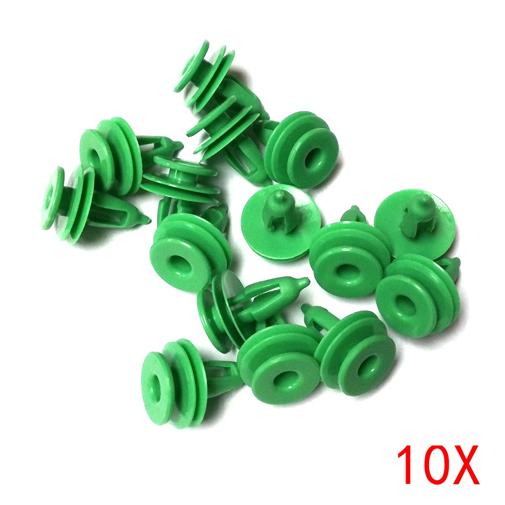 10x зеленый нейлон клипса обшивки панели двери фиксатор для Jeep Grand Cherokee WJ 6503204 D70