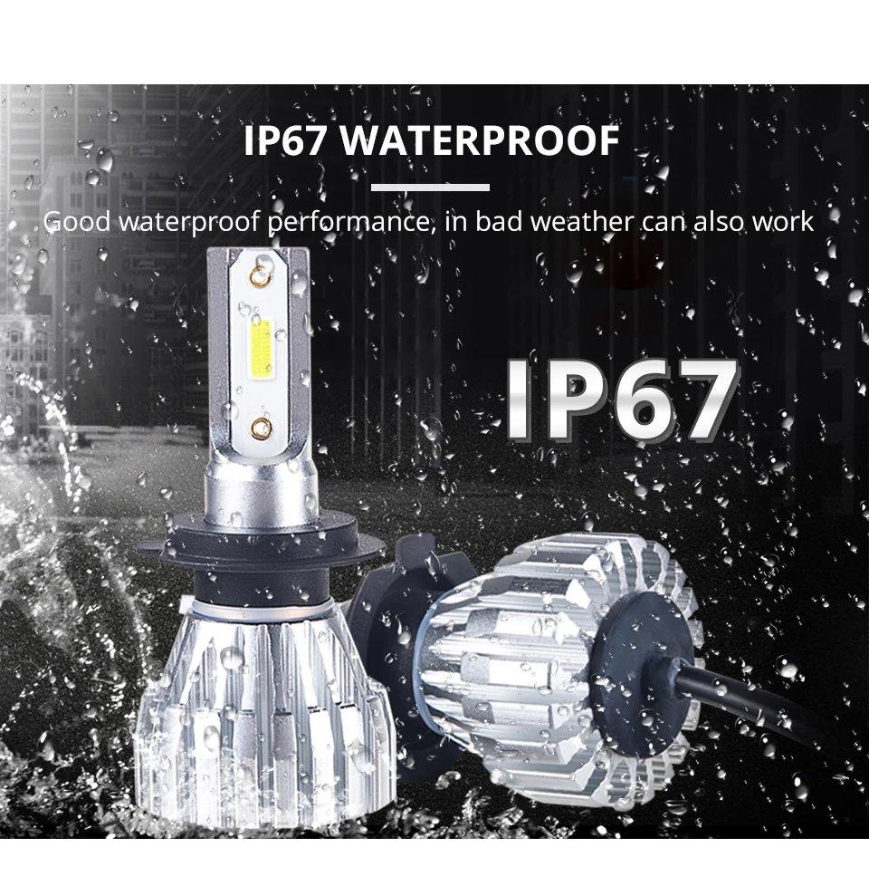 Avacom h4 h3 светодиодные лампы h7 лампочка 12V h8 hb4 9006 h1 hb3 9005 9012 h11 Светодиодная лампа Противотуманные фары Дневные Фары Светильник лампы для Mazda CX5/323/B2200/MPV Субару OUTBACK/929/E2200D
