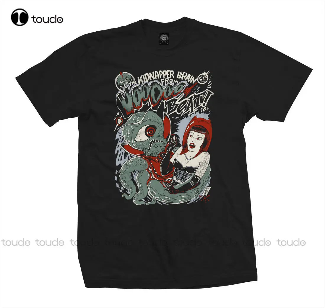 

Newest Fashion T-Shirt - Kidnapper From Outer Space - Sience Fiction Star Monster Tiki O-Neck Hipster Tshirts fashion funny new