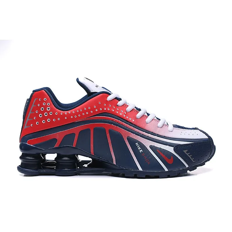 

Shox R4 Classic First Year Air Column Engraved Zapatillas Mujer Running Shoes Men Outdoor Sports Sneakers R4-04 40-46