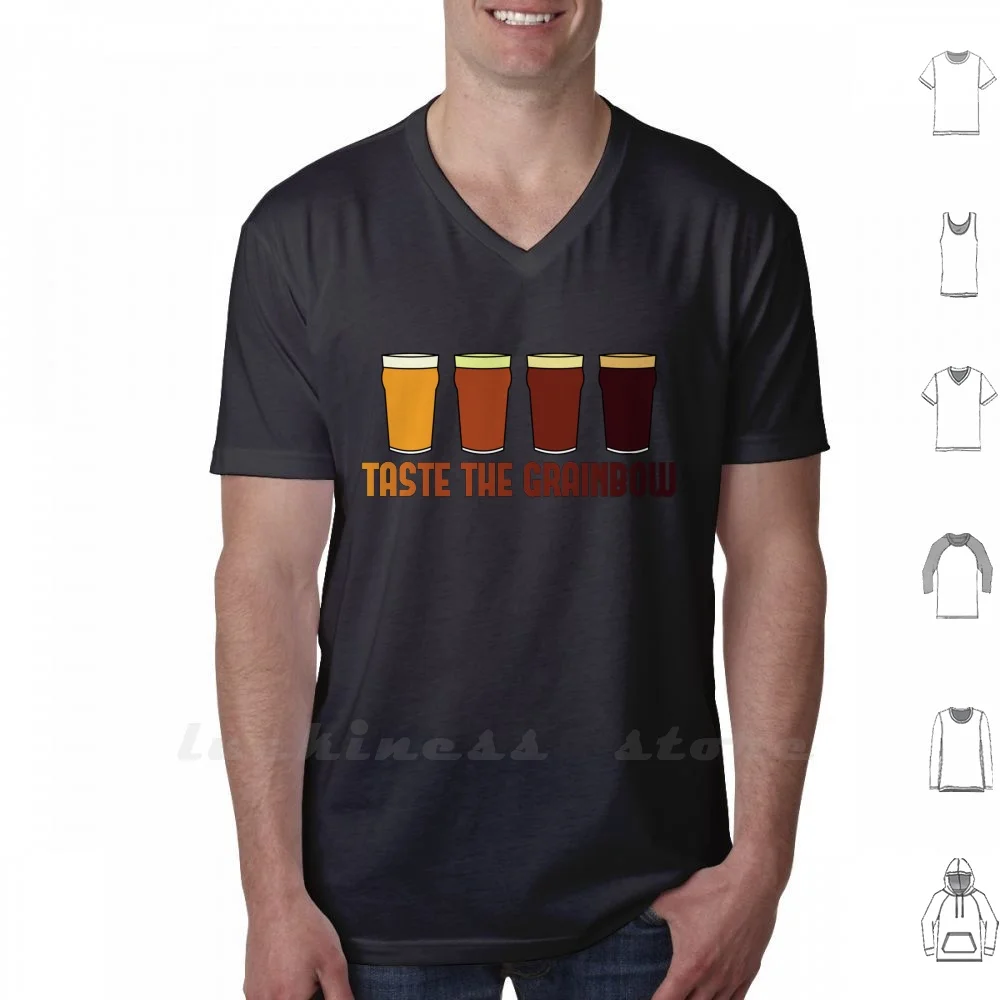 

Taste The Grainbow T Shirt Big Size Homebrew Carboy Home Brew Beer Brewmaster Minimalism Barley Grain Yeast Hops Zymurgy Hobby