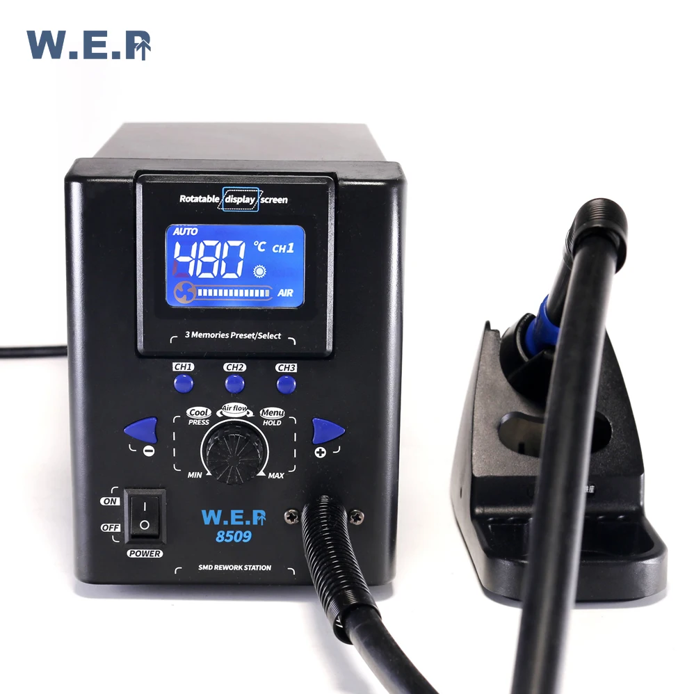 

Mini Hot Air Gun Lead-free Desolderin Station WEP 8509