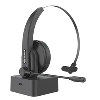 call center headset mic service headphone for cordless telephone wireless bluetooth 5 0 headsets hifi mobile phone headphones