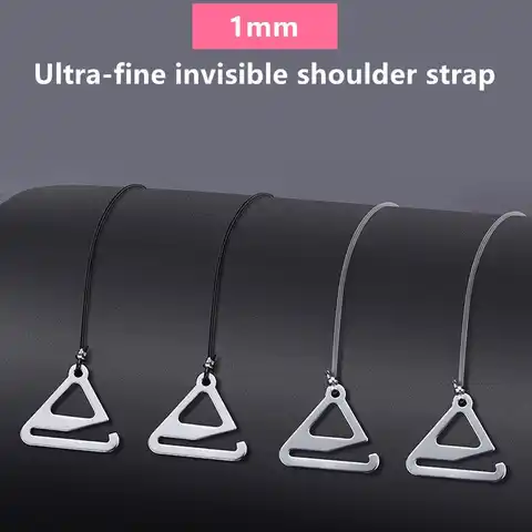 1Pair Fashion All Match Adjustable Elegant Invisible Straps Bra Strap Dress Underwear Accessories Transparent
