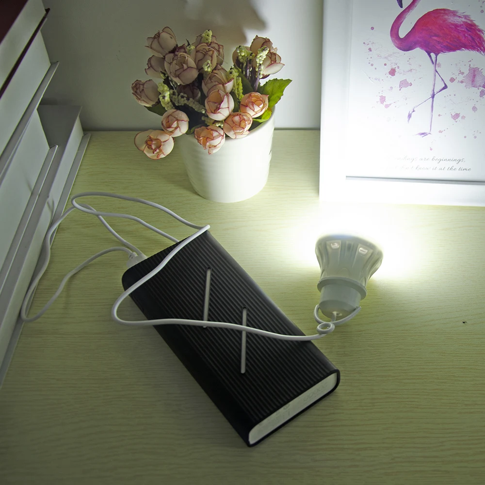 Светодиодный портативный кемпинговый фонарь мини лампа 5 В светодиодный USB