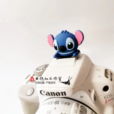 3D мультфильм Герой Мстители камера Фонарик Горячий башмак Крышка для Canon Nikon Fujifilm samsung Panasonic Leica Olympus - Цвет: Зеленый