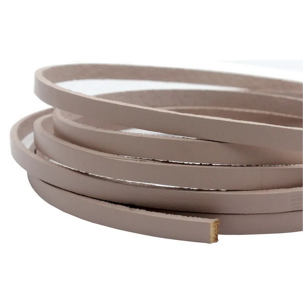 Ясень 5 мм плоский кожаный ремешок x 2 кожаная полоса для изготовления ювелирных