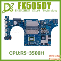 fx505dy is equipped with r5 3500h amd gpu 100 original motherboard for asus fx505dy fx705dy notebook motherboard running well