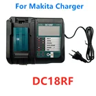 Зарядное устройство для аккумуляторов Makita DC18RF, 3,5a, с ЖК-дисплеем, с USB-портом