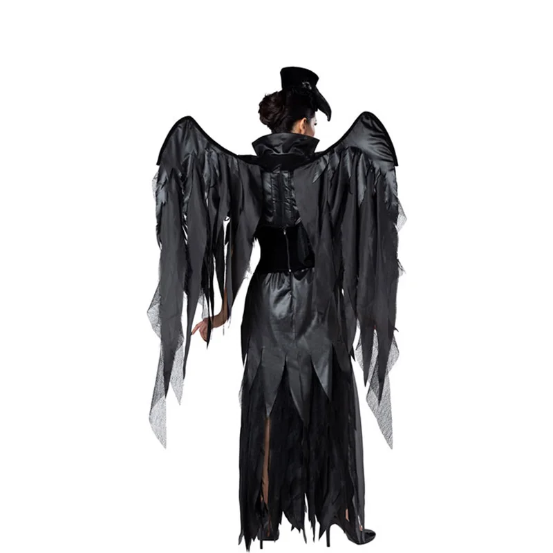Сексуальный Дьявол опавших костюмы ангела Классический Хэллоуин вечерние