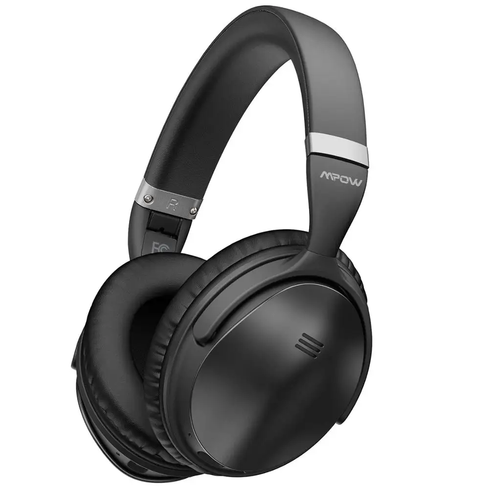 Black-DD Mpow H5 / H5 Bluetooth второго поколения Наушники-вкладыши ANC Hi-Fi стерео беспроводные наушники с микрофоном для iPhone X / 8/7 и телефона Android - Цвет: Black-DD
