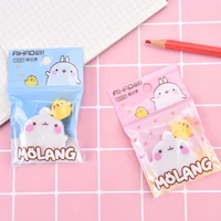 2pcspack rabbit duck eraser rubber student prizes promotional gift stationery