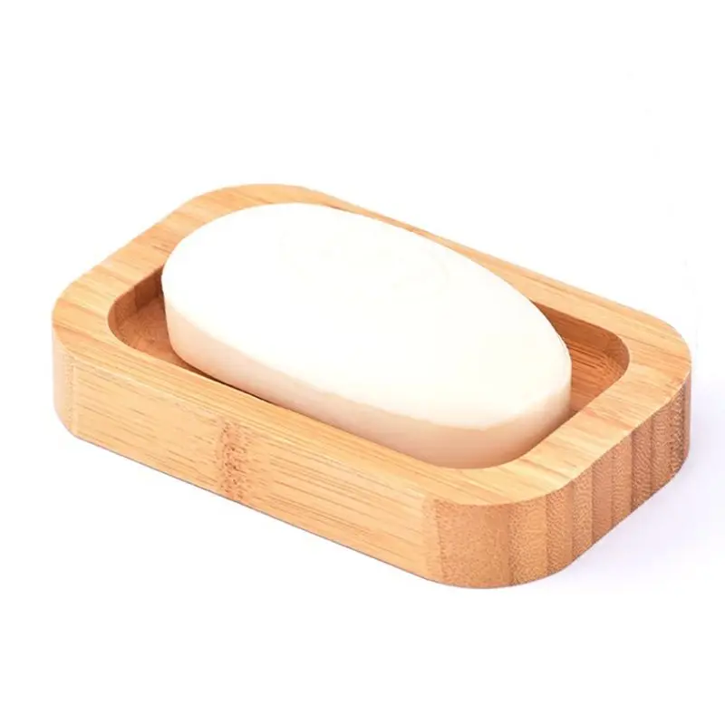 

Bamboo Soap Rack Tray Holder