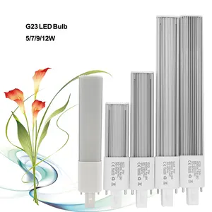 3 года гарантии 5 Вт 7 Вт 9 Вт 12 Вт G23 Светодиодная лампа G23 Светодиодная лампа pl свет pl-s Замена