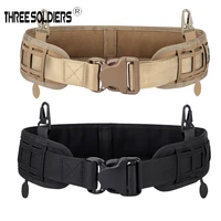 tactical airsoft quick release buckle waist belt water resistant adjustable training waistband support for molle system