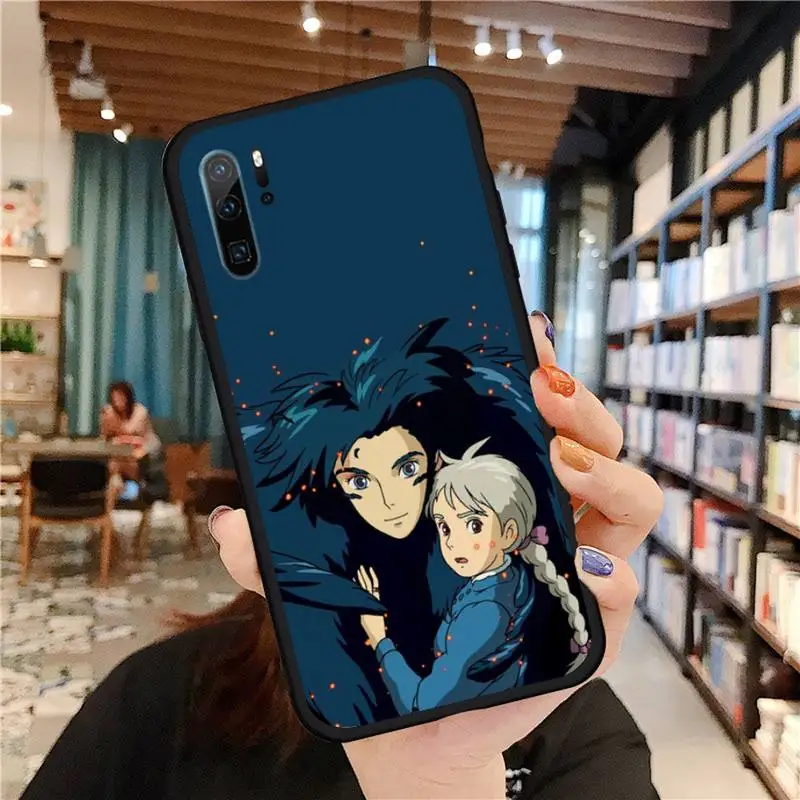 

Howl's Howls Moving Castle Hard Phone Case For Huawei honor Mate P 9 10 20 30 40 Pro 10i 7 8 a x Lite nova 5t