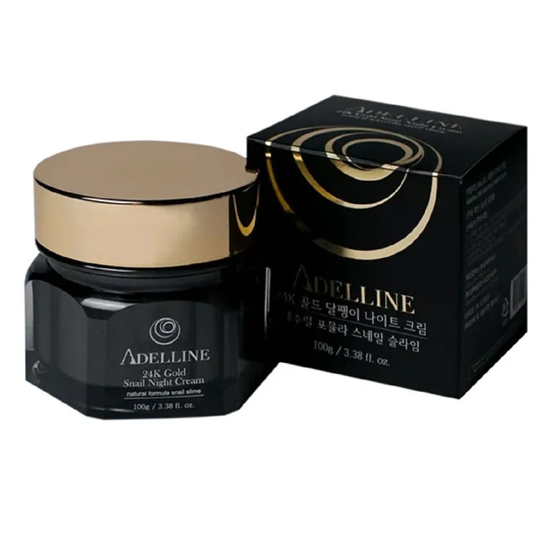 Ночной крем Adelline Золотая улитка AC-DK003 с коллоидным золотом и слизью улитки 100 мл |