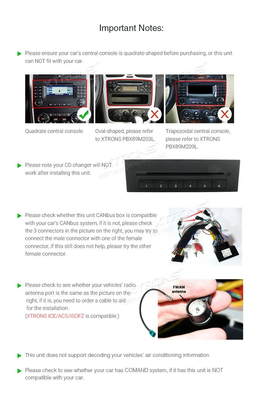 XTRONS Android 9,0 автомобильный Радио плеер gps OBD DAB для Mercedes Benz B класс W245 a-класс W169 Viano Vito W639 Sprinter W906 без DVD