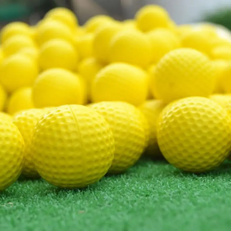 

12 Pcs Golf Elastic Ball Hit Shot Putting Training Practice Aid Swing Sports