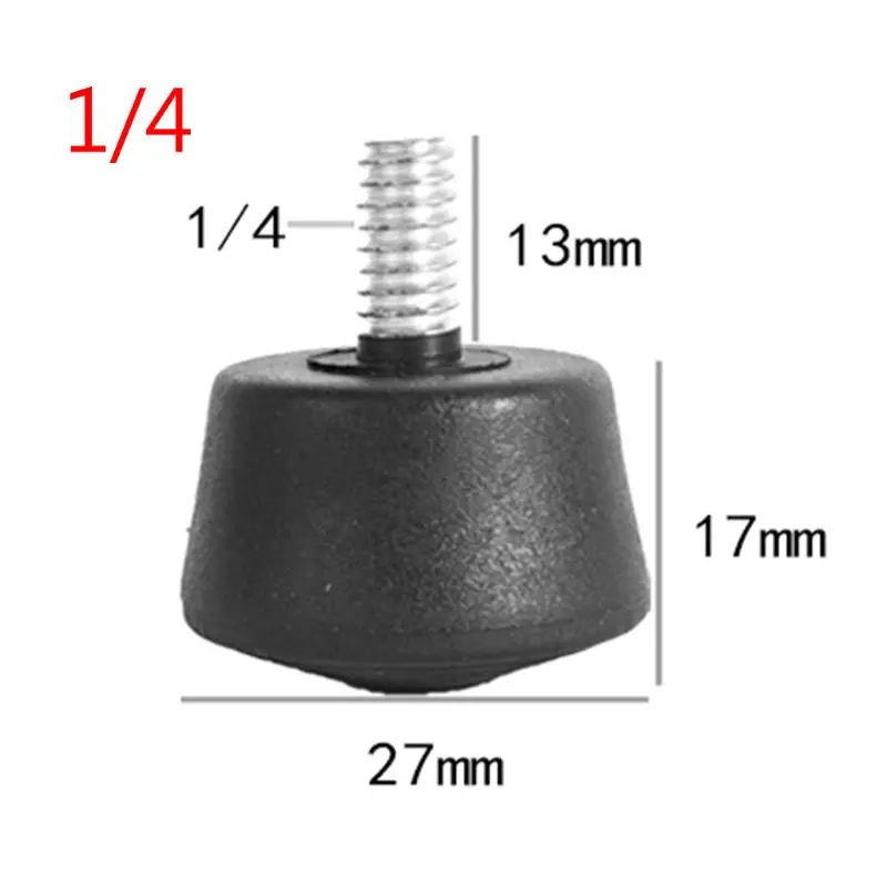 

Universal Anti-slip Rubber Foot Pad Feet Spike for Tripod Monopod 3/8\" 1/4\" M8