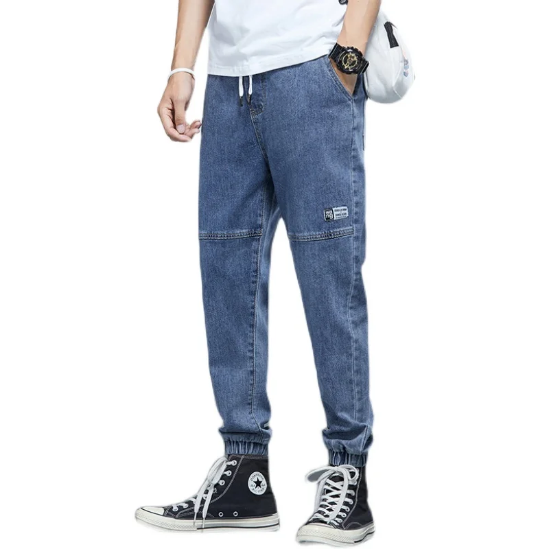 

New Printed Wide Leg Oversize Men's Pants Baggy Jeans For Men Trousers Cargo Denim Overalls Boy Jeans