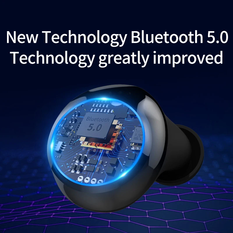 Беспроводные наушники M11 TWS V5.1 Bluetooth-наушники HiFi IPX7 водонепроницаемые