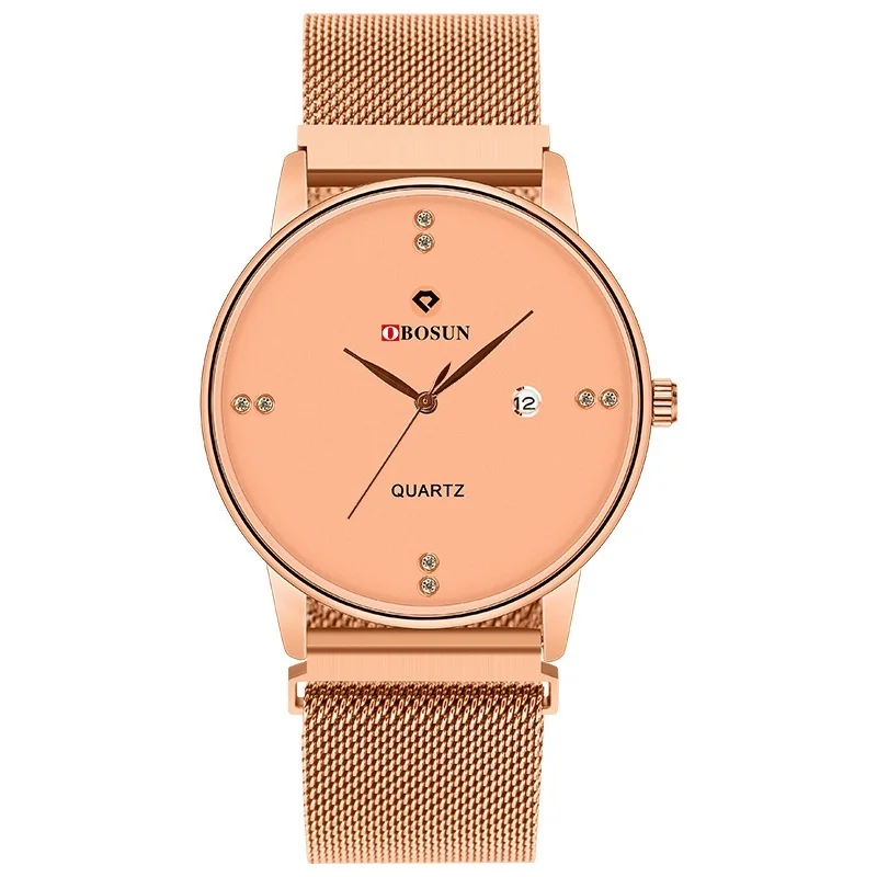 

Magnetic Lazy Quartz Waterproof Fashion Student Diamond Mesh Men's Watch