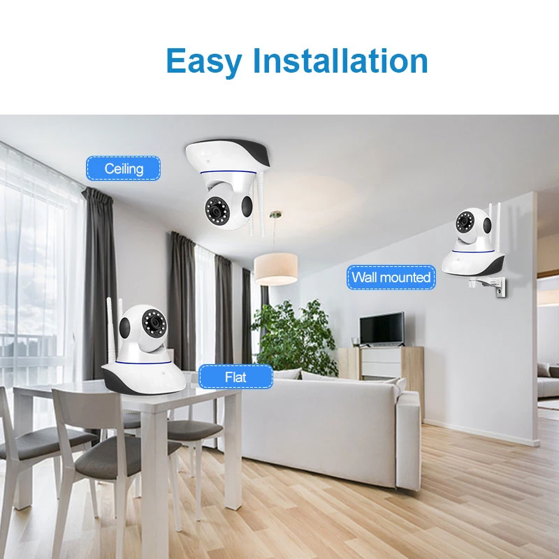 LSmart 1080P Мини WiFi IP камера WiFi беспроводная домашняя камера безопасности камера наблюдения детский монитор CCTV камера