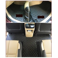 lsrtw2017 leather car floor mats for kia carnival 1998 2020 2016 2017 2018 2019 2015 grand sedona parts accessories kv vq yp