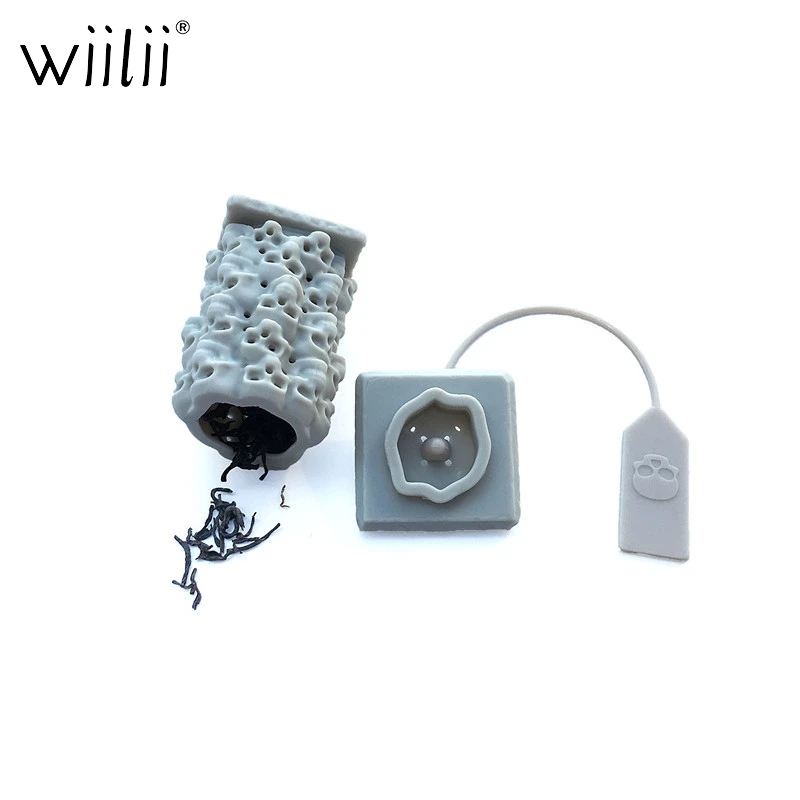 Кости Череп силиконовый заварочный ситечко для чая многоразовый фильтр диффузор