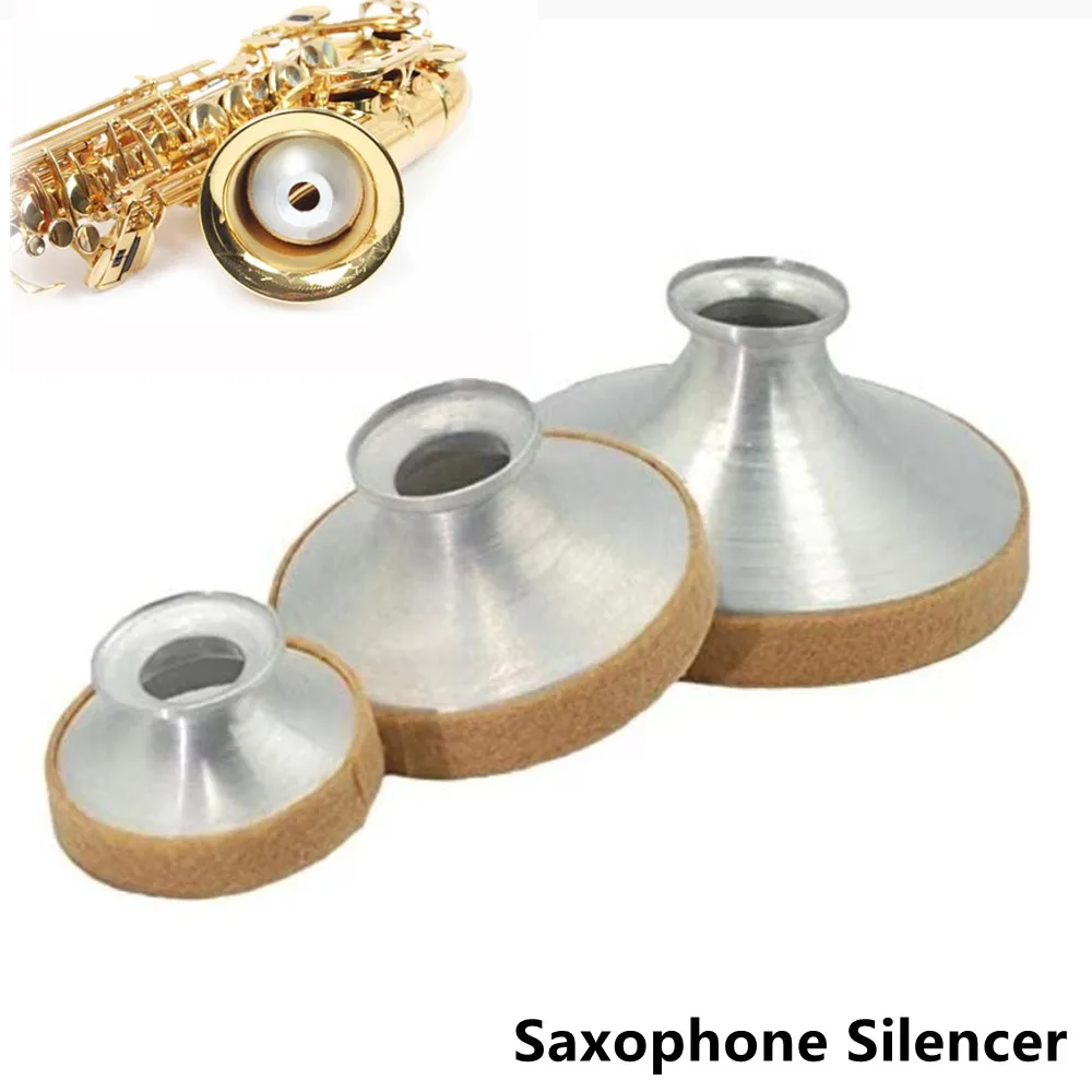 1pc Sax Mute For Alto Tenor Soprano Woodwind Saxophone Mute Sax Silencer Mini Musical Instrument Accessories Parts 2021 New