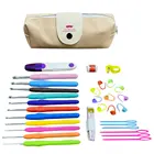 Набор крючков для вязания крючком с сумкой