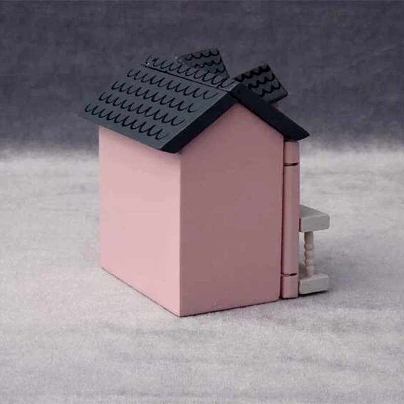 Mini Small House Model Dollhouse Furniture Miniature Room Boxes 1:12 Doll Miniatures 1/12 Accessories | Игрушки и хобби
