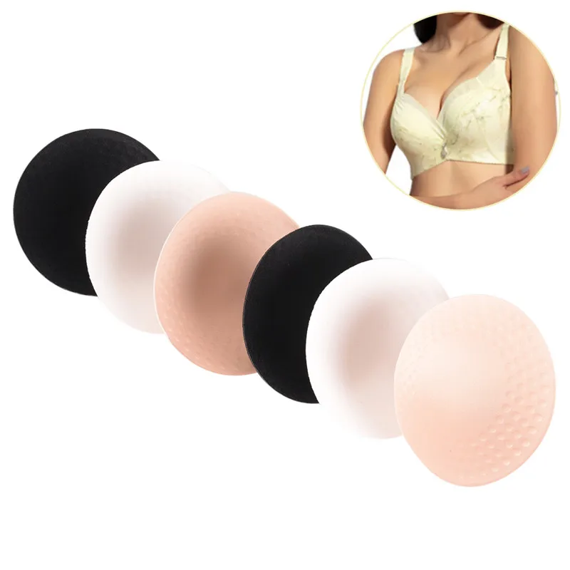 

1 Pair Women Summer Swimsuit Padding Inserts Sponge Foam Bra Pads Chest Cup Breast Bra Bikini Insert Chest Pad