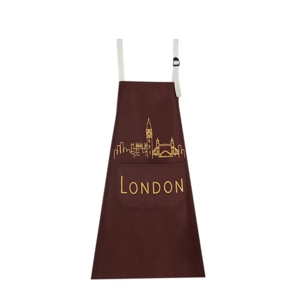 

50% Dropshipping!!Apron skin-friendly non-fading polyester fashion work clothes dishwashing apron