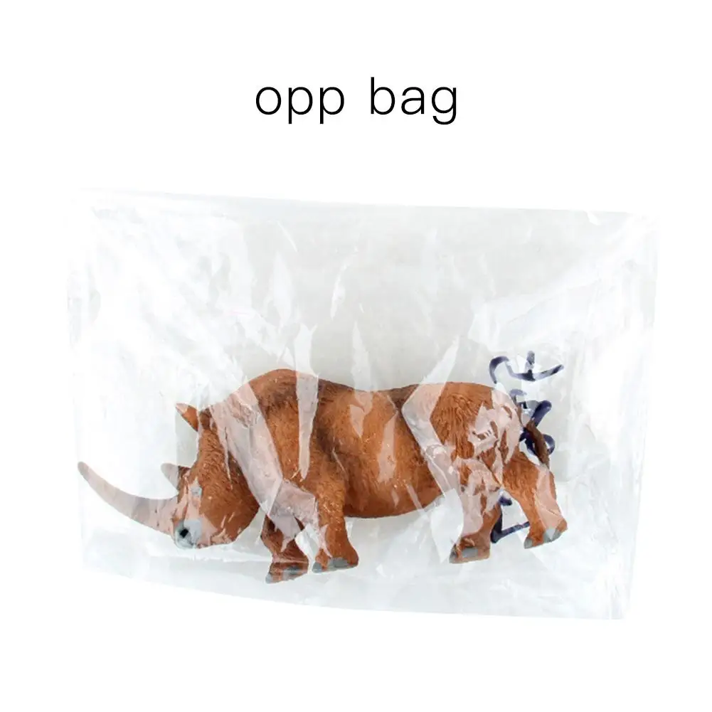 

1pcs PVC Woolly Rhinoceros Figure Animal Toy Safe Coelodonta Rhino Model Collector Kids Gift Child Educational Toys